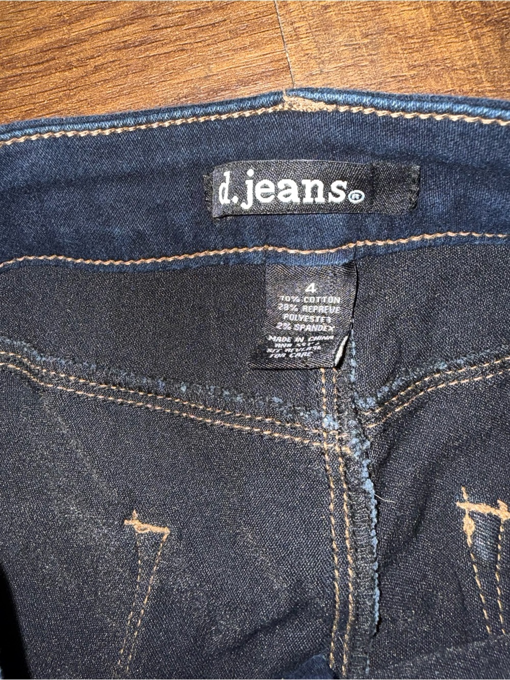 d. jeans Dark Blue Women's Stretch Jeggings